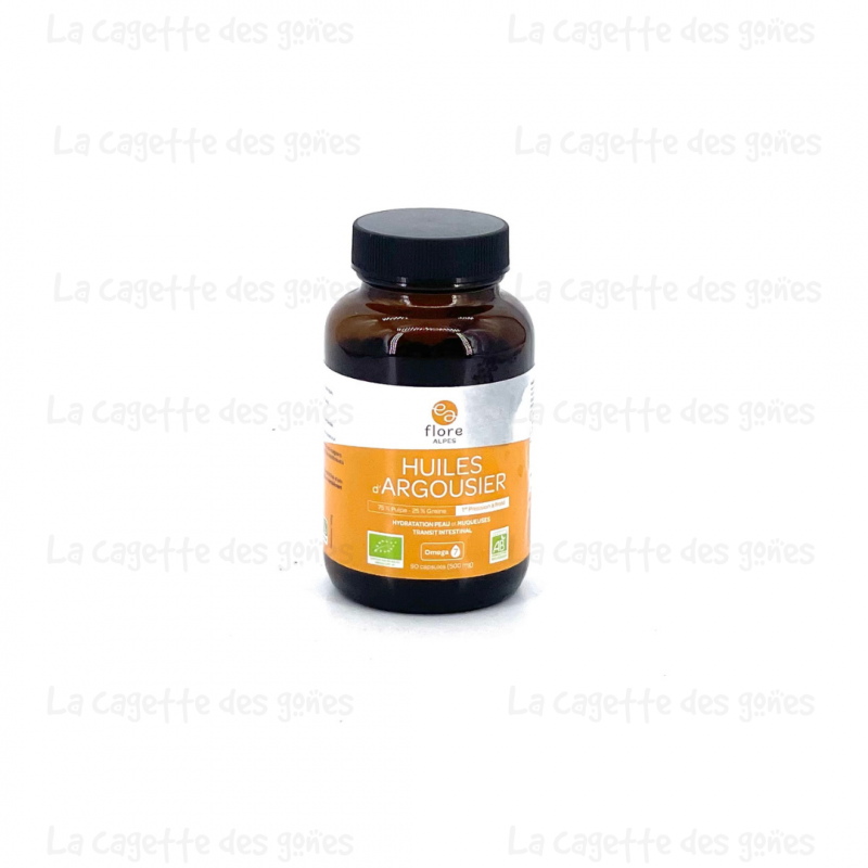 Capsules d'Argousier Omega 7 - Flore Alpes