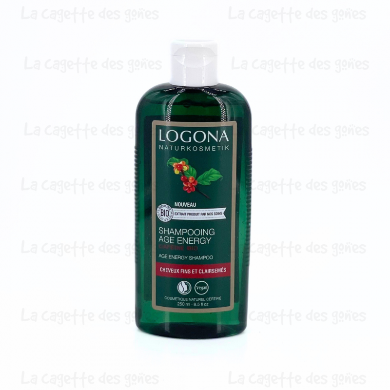 Shampooing Age Energy Caféine Bio - LOGONA