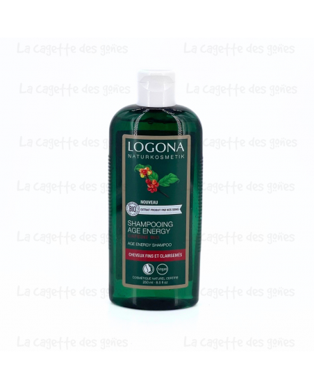 Shampooing Age Energy Caféine Bio - LOGONA