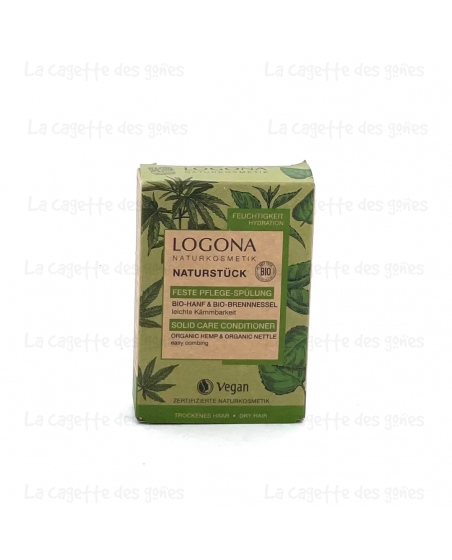 APRES-SHAMPOOING SOIN SOLIDE HUILE DE CHANVRE BIO - LOGONA