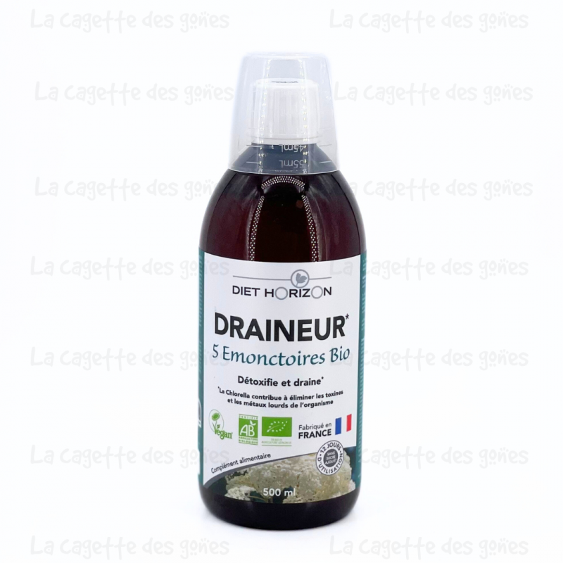 DRAINEUR 5 EMONCTOIRES BIO - DIET HORIZON