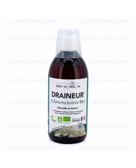 DRAINEUR 5 EMONCTOIRES BIO - DIET HORIZON