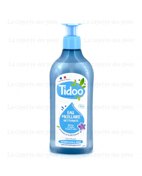 EAU NETTOYANTE MICELLAIRE BEBE A L'EXTRAIT DE LIN - TIDOO