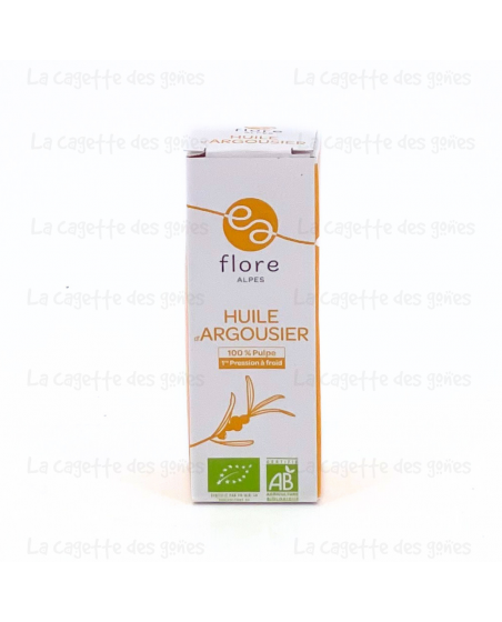 HUILE PURE 10ML D'ARGOUSIER - FLORE ALPES