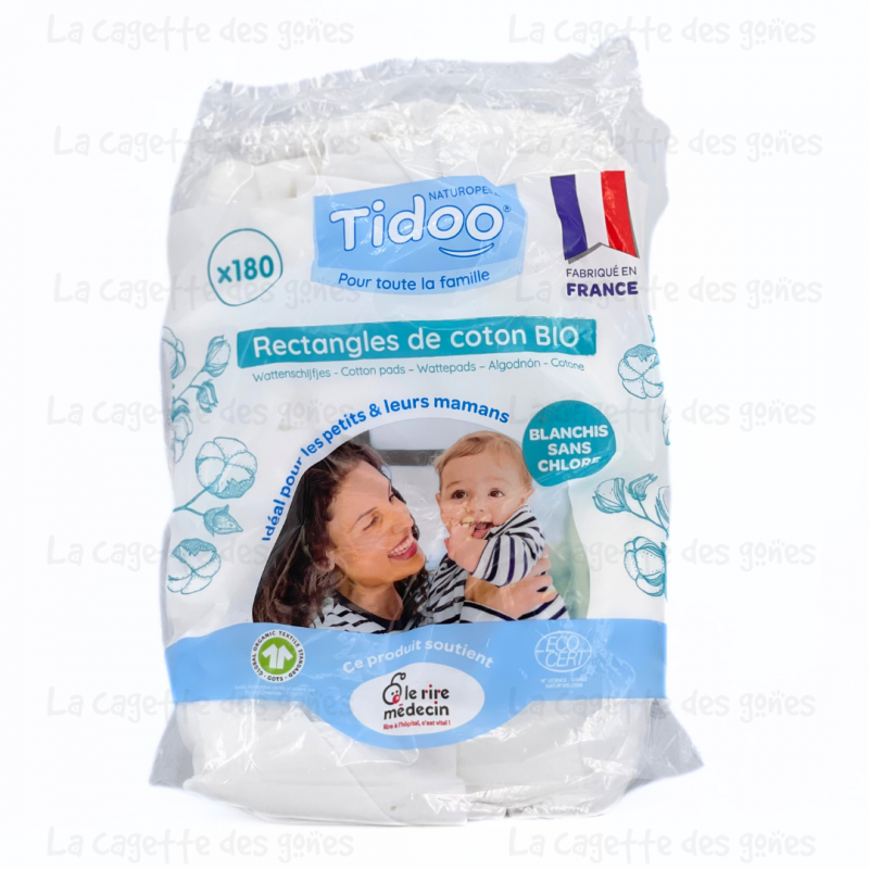 PADS RECTANGLE DE COTON