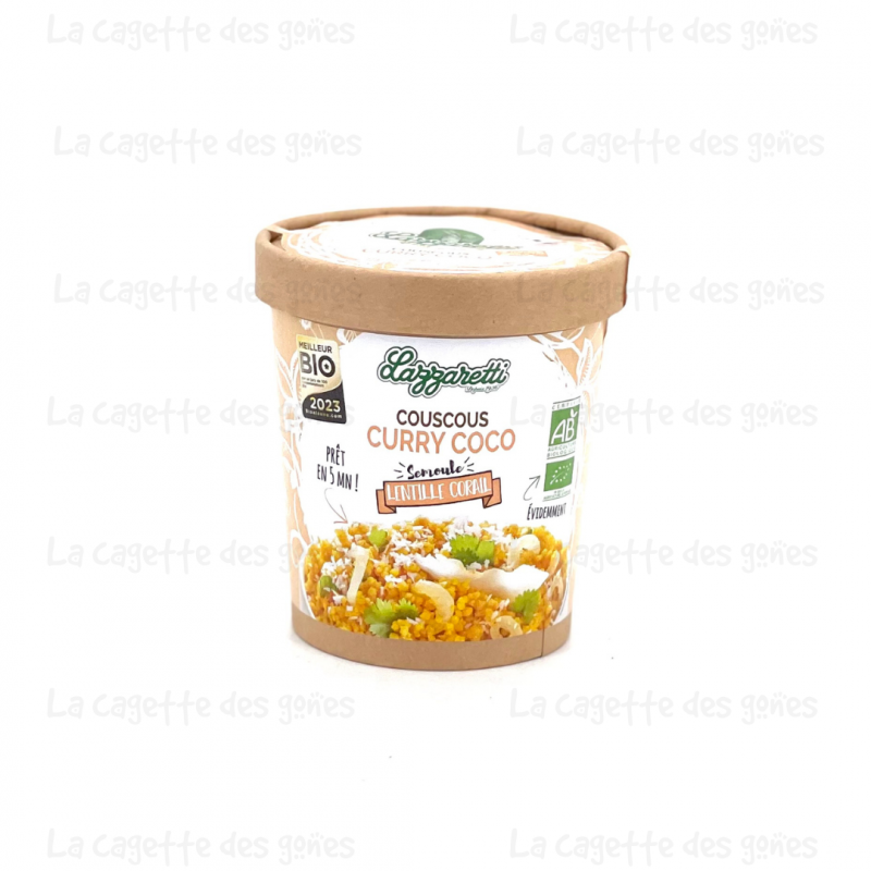 CUP COUSCOUS CURRY COCO - LAZZARETTI