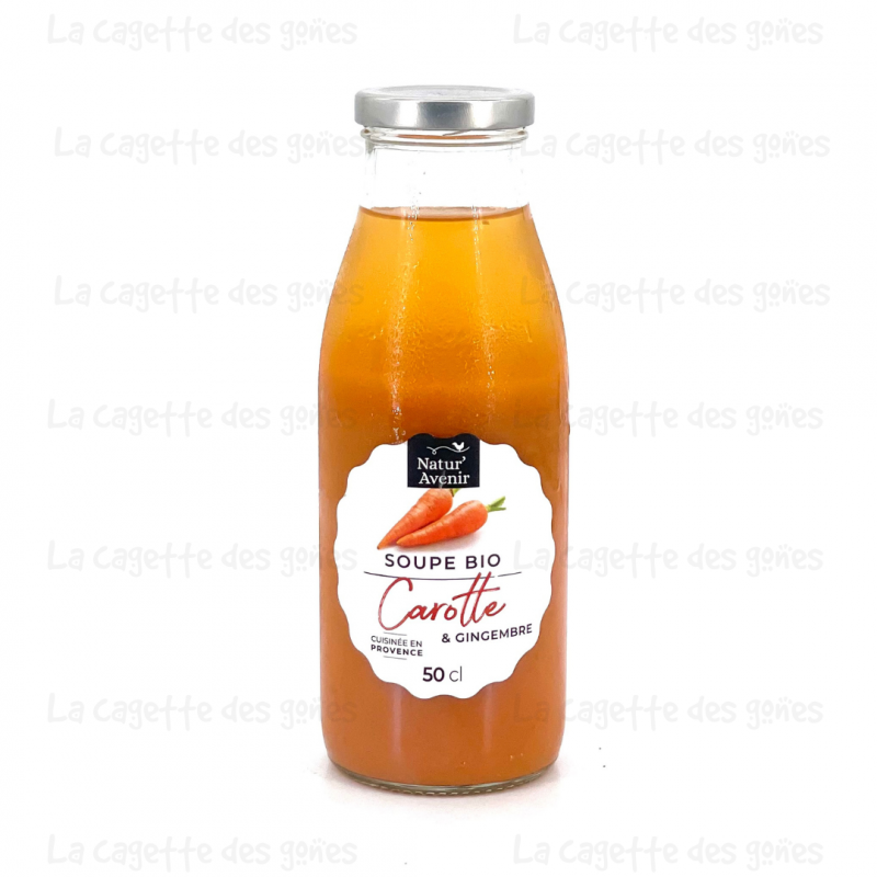 Soupe Carotte & Gingembre - Natur'Avenir