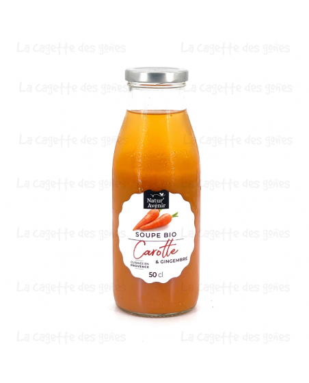 Soupe Carotte & Gingembre - Natur'Avenir