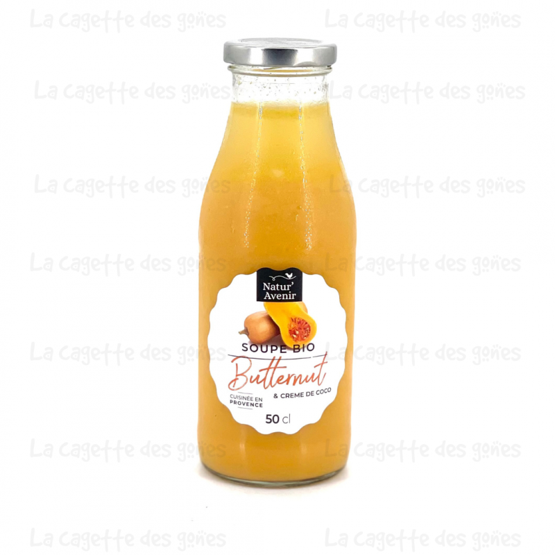 Soupe Butternut & Crème Coco - Natur'Avenir