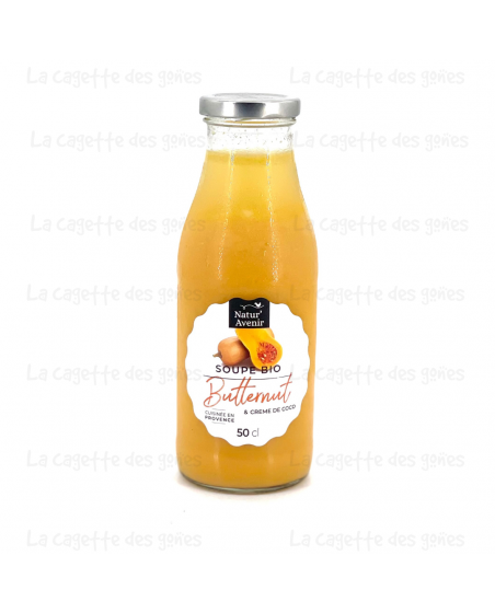 Soupe Butternut & Crème Coco - Natur'Avenir