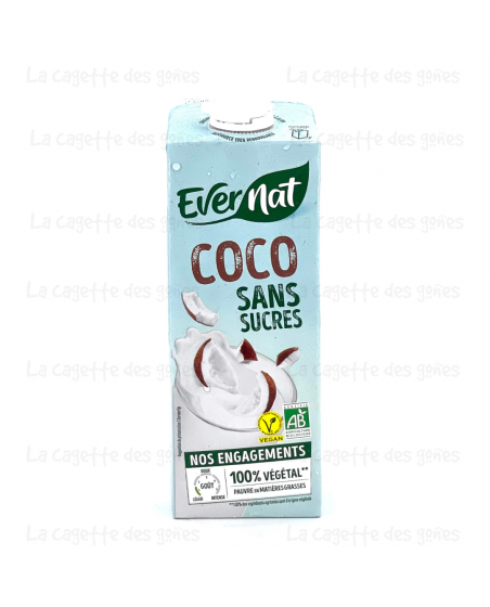 Boisson Douceur Coco Sans Sucres - Evernat