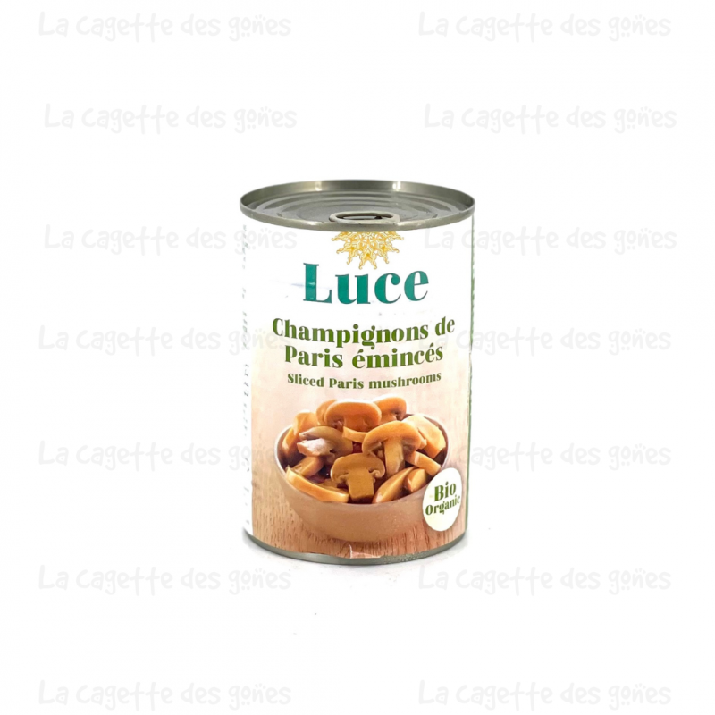 Champignons de Paris Émincés - Luce