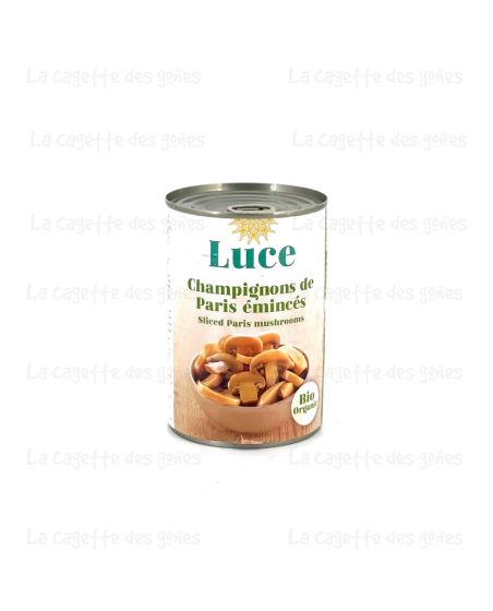 Champignons de Paris Émincés - Luce