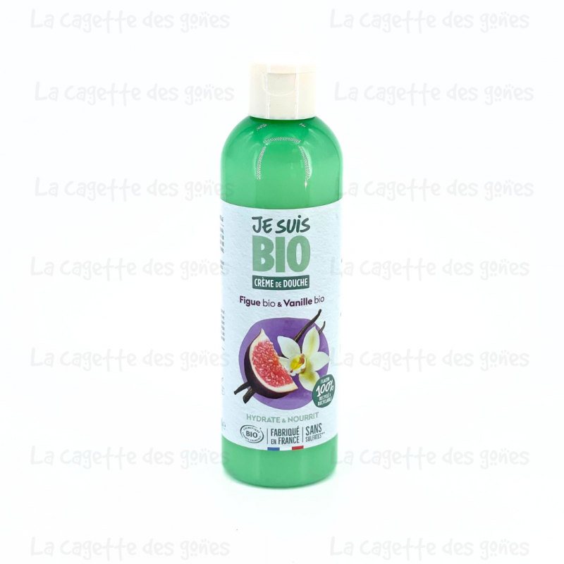 Crème de Douche Figue et Vanille Bio 250ml - Je suis Bio