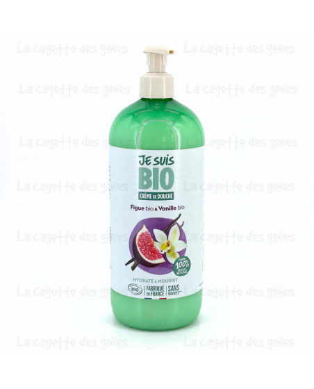 Crème de Douche Figue et Vanille Bio - 1L - Je suis Bio