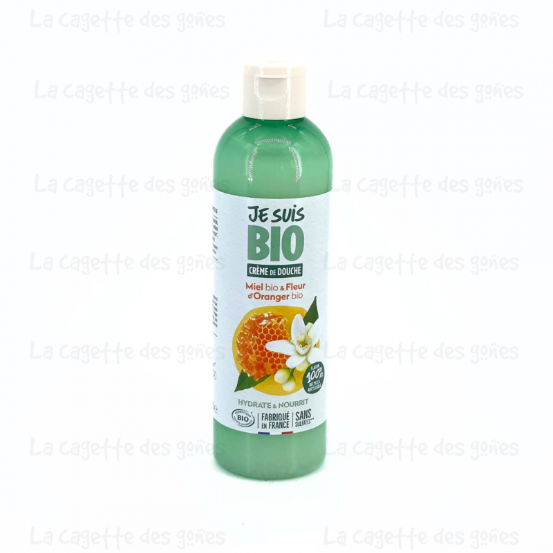 Crème de Douche Miel Fleur d'Oranger Bio - 250 ml - Je Suis Bio