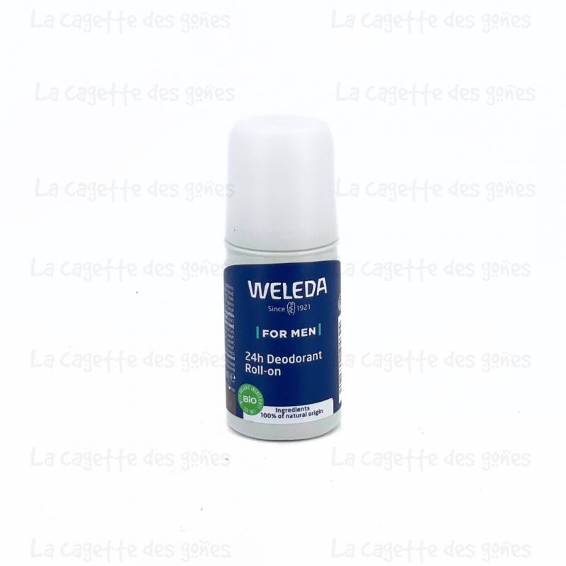 Déodorant Roll-On 24H Homme - Weleda