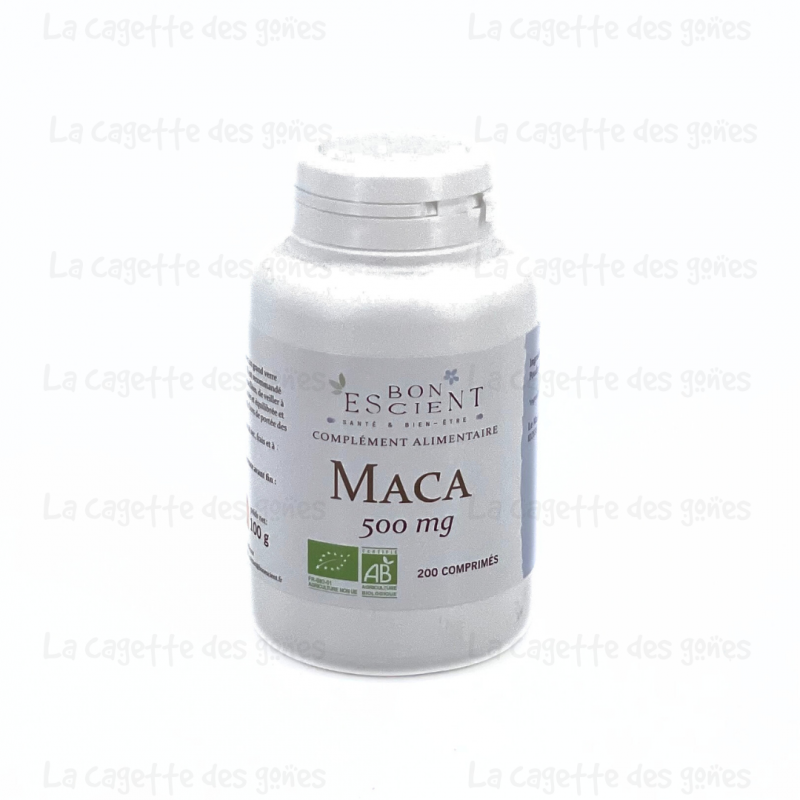 MACA 500 mg (200 comprimés) - Bon Escient