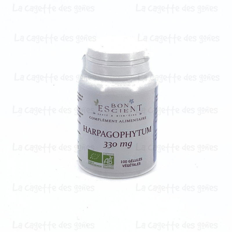 Harpagophytum 330 mg (100 gélules) - Bon Escient