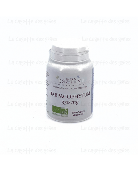 Harpagophytum 330 mg (100 gélules) - Bon Escient