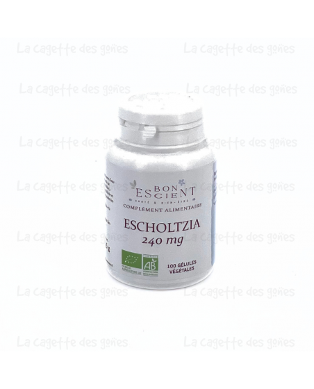 Escholtzia 240 mg (100 gélules) - Bon Escient