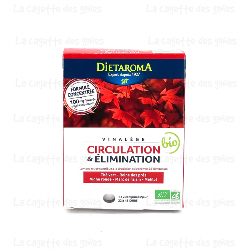 Vinaigre Double Action Comprimés 45 Comp. - Dietaroma