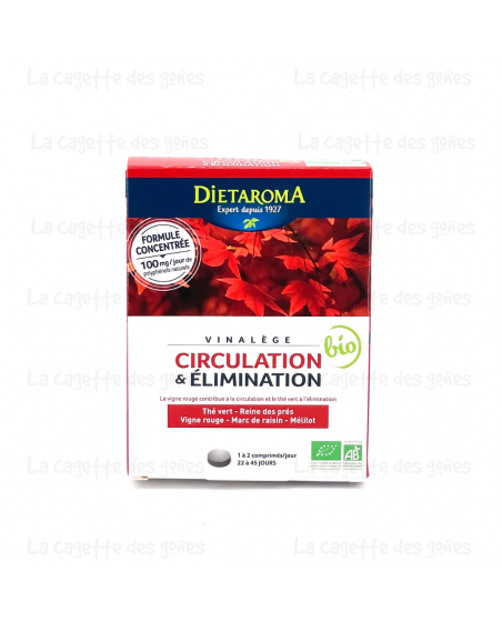 Vinaigre Double Action Comprimés 45 Comp. - Dietaroma