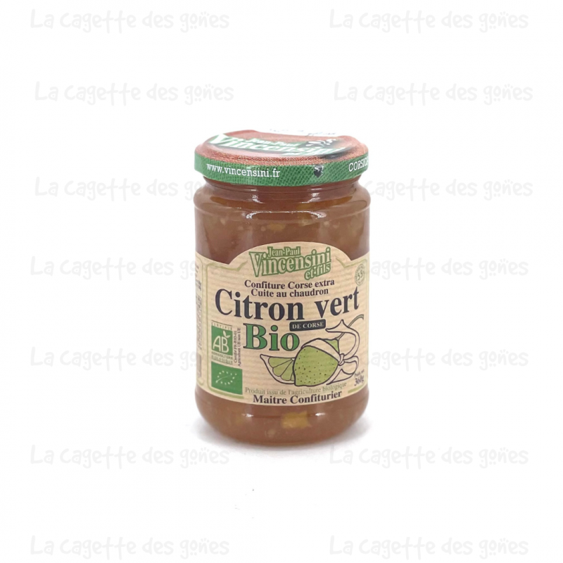 Confiture Citron Vert Corse - Jean Paul Vincensini et Fils