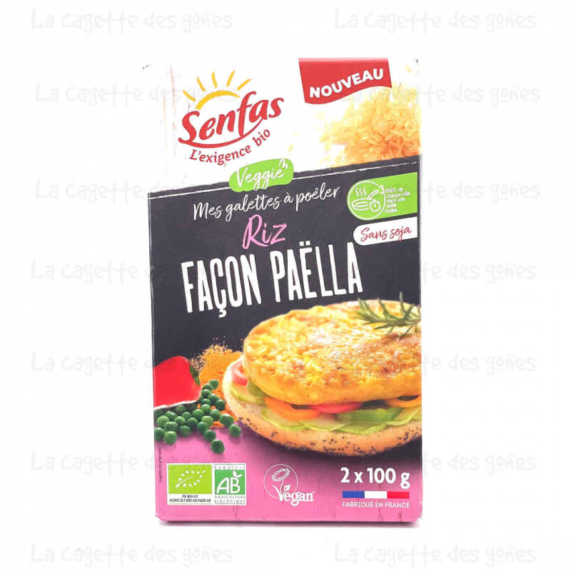 Galettes de Riz Façon Paella - Senfas