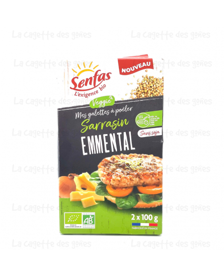 Galettes Sarrasin Emmental - Senfas