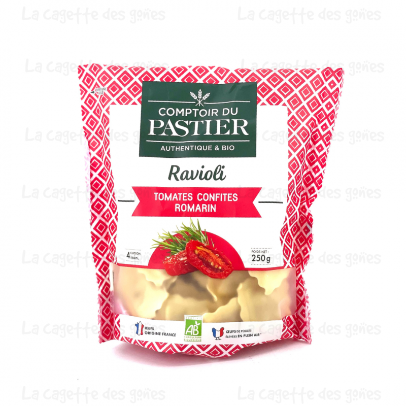 Ravioli Tomates Confites et Romarin - Comptoir du Pastier