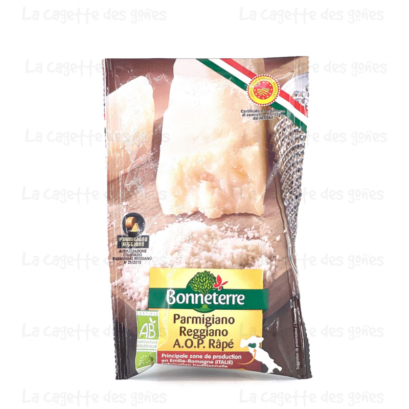 Parmigiano Reggiano Râpé AOP - Bonnetterre