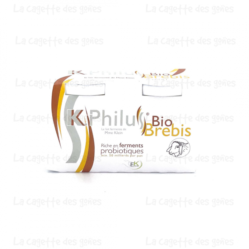 Kphilus au lait de brebis BIO, 2x125g