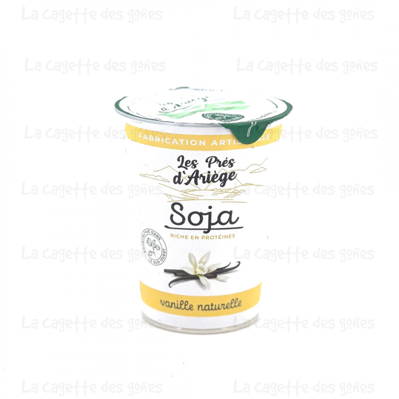 Dessert Soja Vanille Naturelle 400g - Les Près d'Ariège