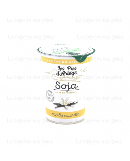 Dessert Soja Vanille Naturelle 400g - Les Près d'Ariège