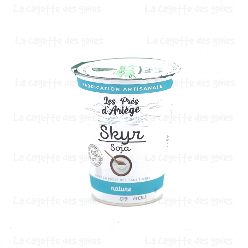 Skyr Soja Nature 400g - Les Près d'Ariège