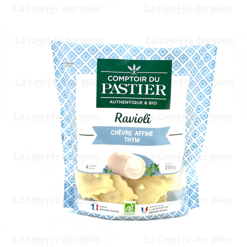 Ravioli Chèvre Affiné & Thym - Le Comptoir Pastier