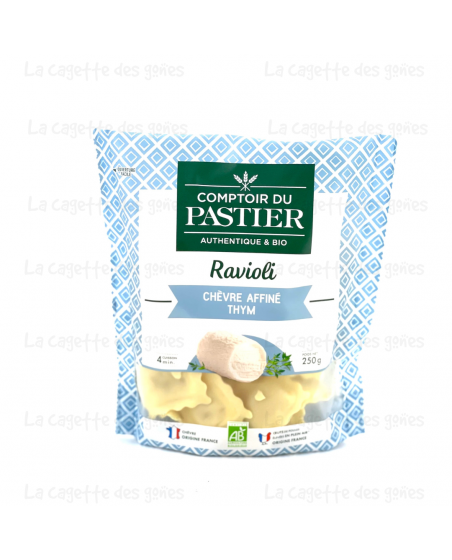 Ravioli Chèvre Affiné & Thym - Le Comptoir Pastier