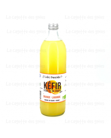 Kéfir d'Eau et de Fruits Orange et Lavande Nature - Labo Dumoulin