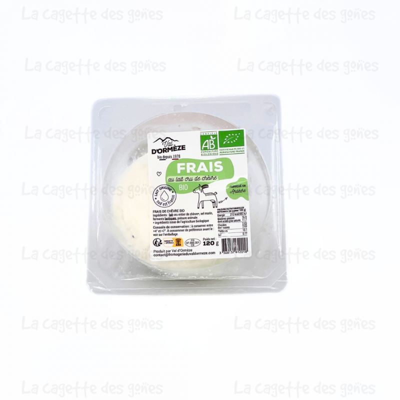 Fromage Frais de Chèvre - Val d'Ormèze