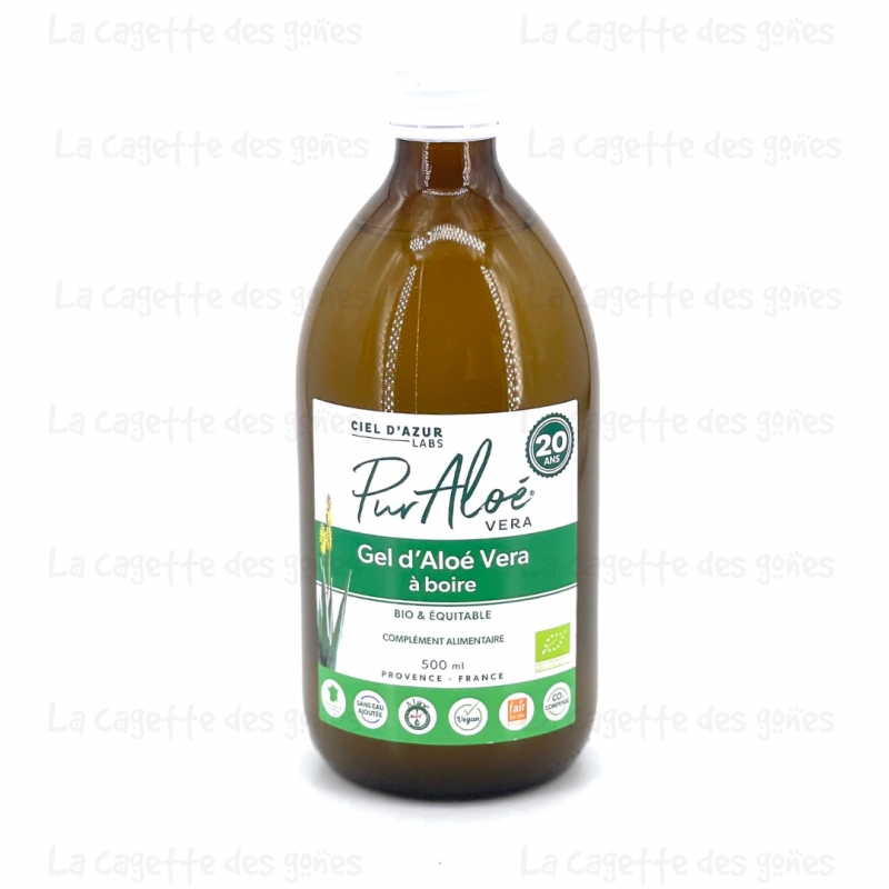 Gel Aloe Vera à Boire 500ml - Pur Aloé