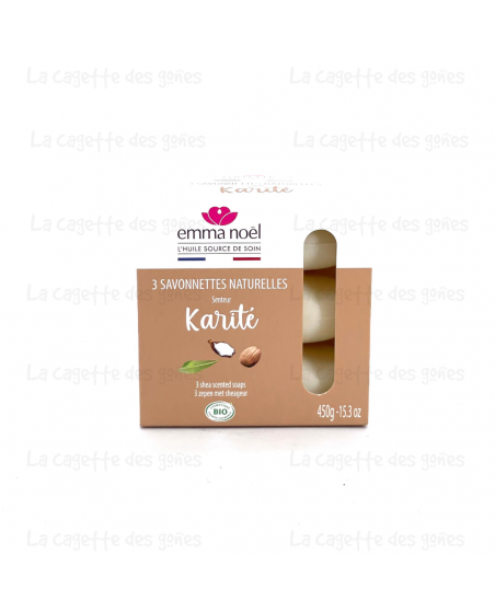 Savonnette Karité - Emma Noël (Lot de 3)