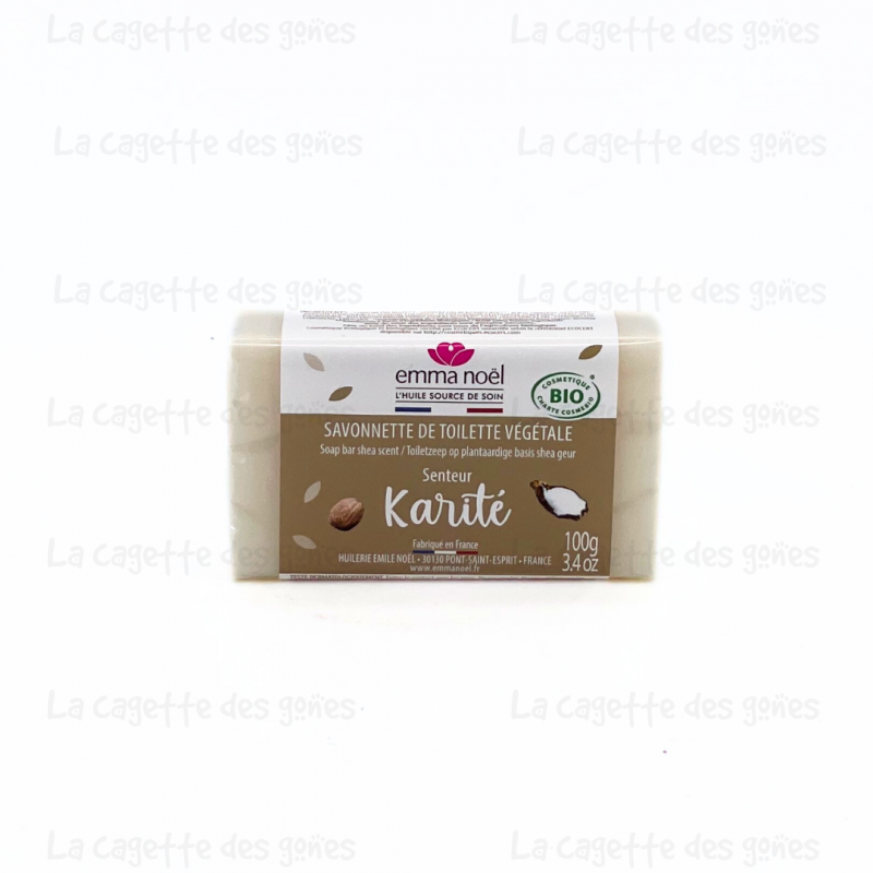 Savonnette Karité 100g - Emma Noël