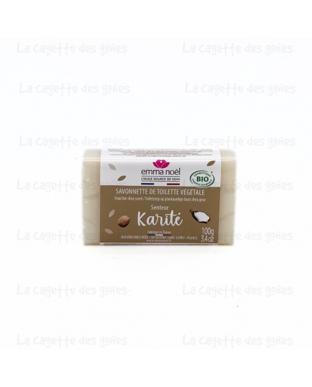 Savonnette Karité 100g - Emma Noël