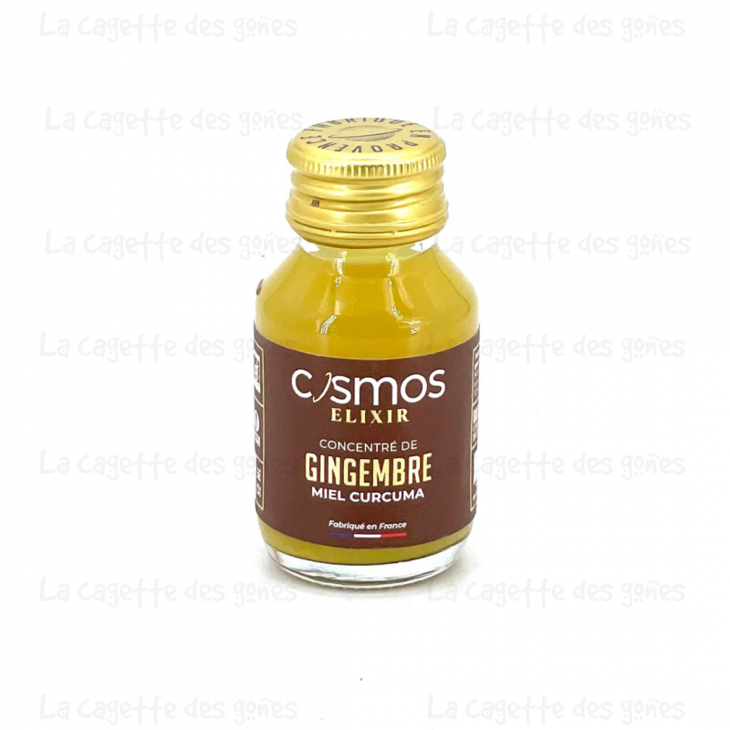 Cosmos Elixir Gingembre Miel Curcuma