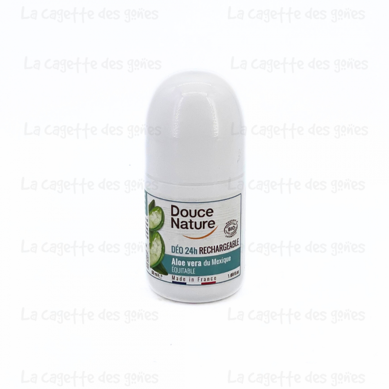 Déodorant-Bille Rechargeable Aloe Vera - Douce Nature