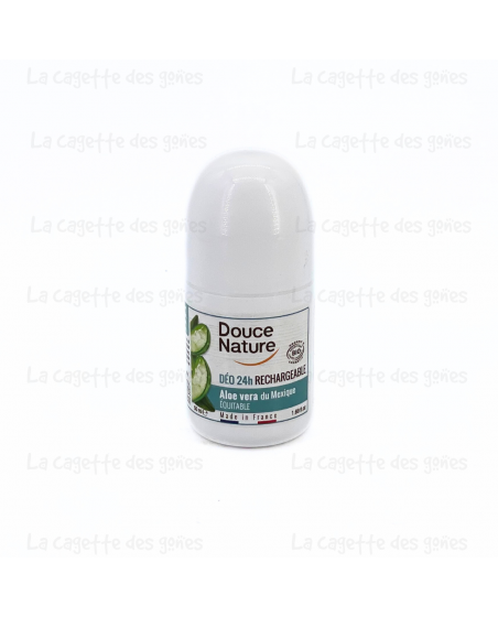 Déodorant-Bille Rechargeable Aloe Vera - Douce Nature