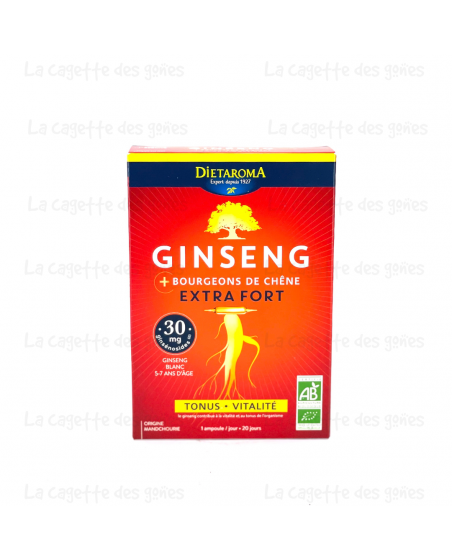 Ginseng 30 mg 20 Ampoules - Dietaroma