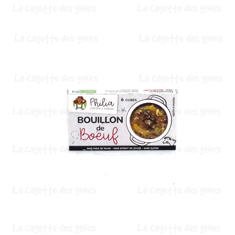 Bouillon de Bœuf Cubes - Philia