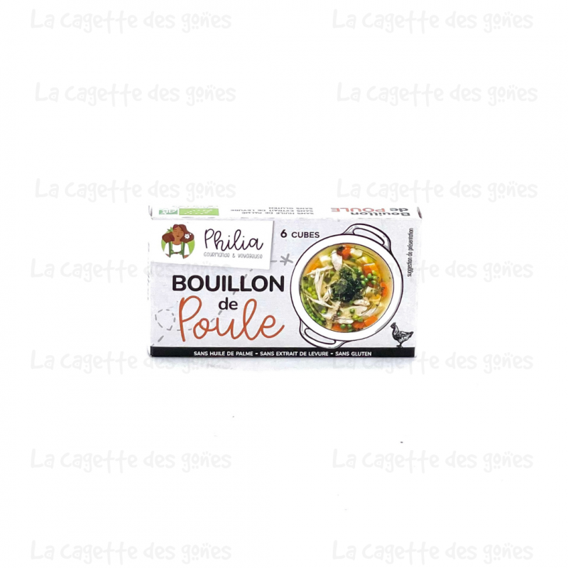 Bouillon de Poule Cubes - Philia